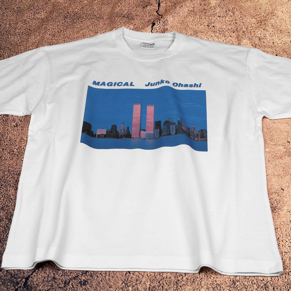 Junko Ohashi T Shirt Magical Japanese City Pop Toshiki Kadomatsu Men's Top Graphic Clothing Short Sleeve Cotton Shirt For Man