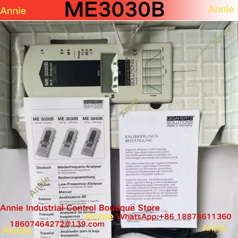 Brand new ME3030B household electromagnetic radiation detector, substation high-voltage line radiation detector