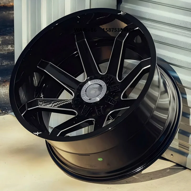 Chrome Aluminum Large Throwing Edge Deep Concave Negative Forged Wheel Hub for JDM Wind Anti-Off-Road