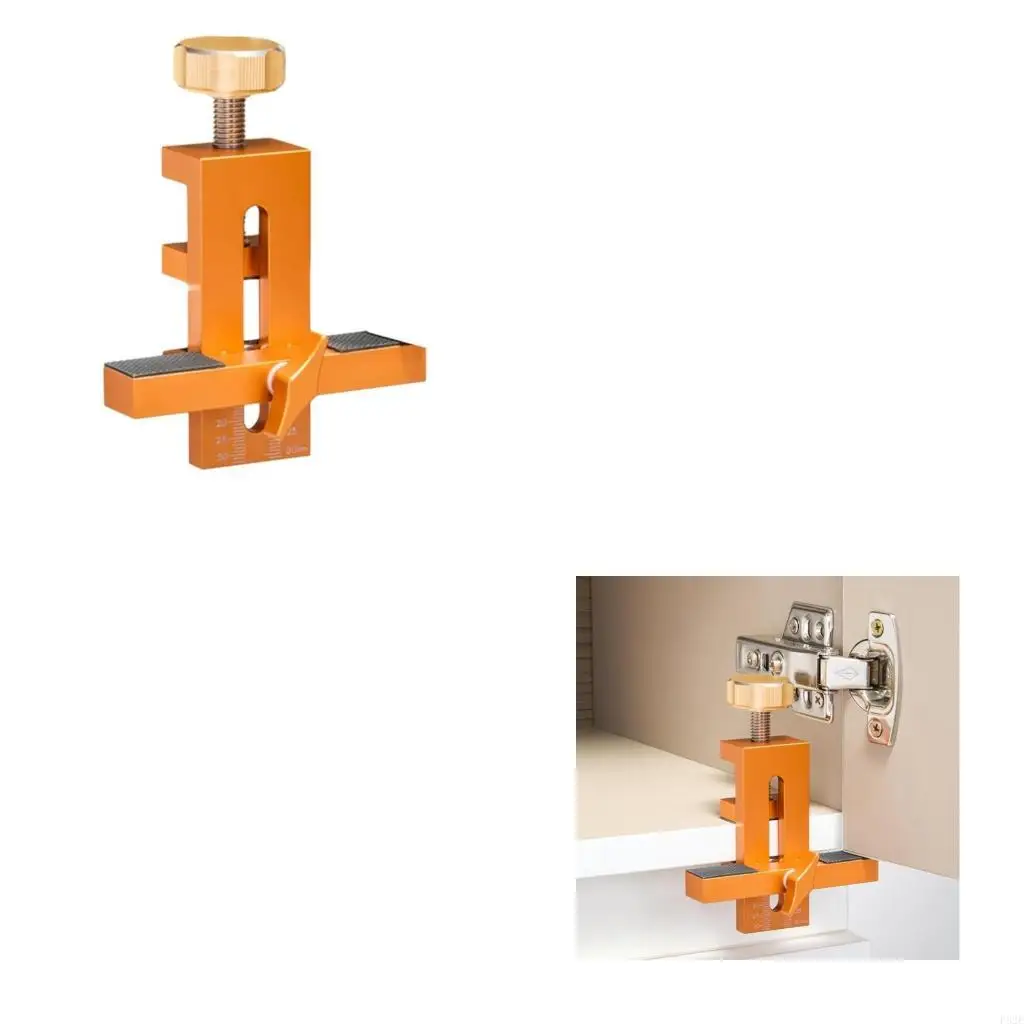 

P82E Дверной дверь Установка Регулируемые алюминиевые джиги для двери шкафа