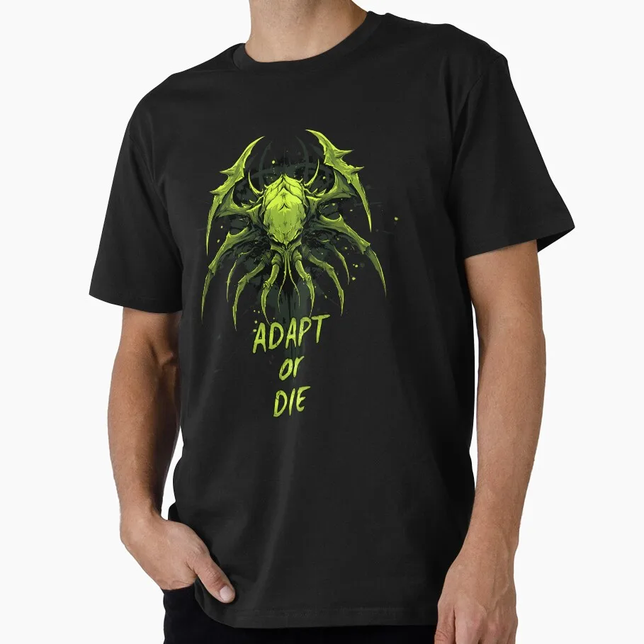 The Ultimate predator StarCraft Game Graphic T‑Shirt Vintage Retro Game Print Tshirt Short Sleeve Gift Streetwear Casual Top
