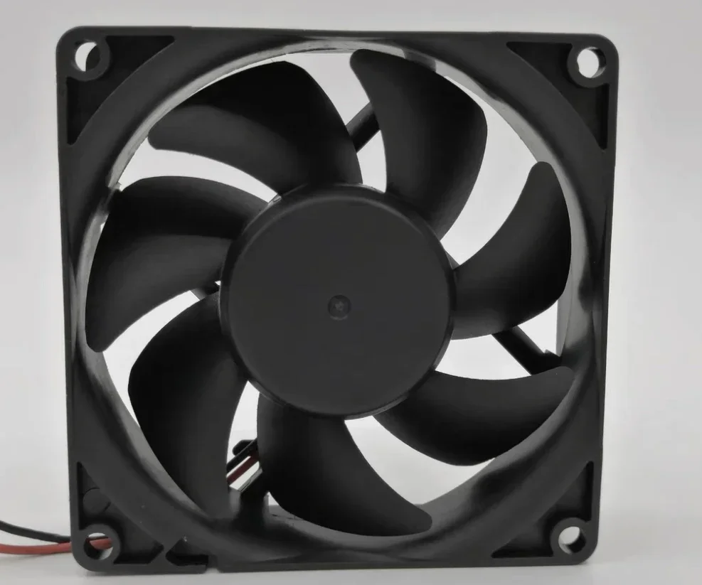 New E580251S1-D000-A99 12V 1.7W 8025Mm 2 wire fan Functional testing is intact