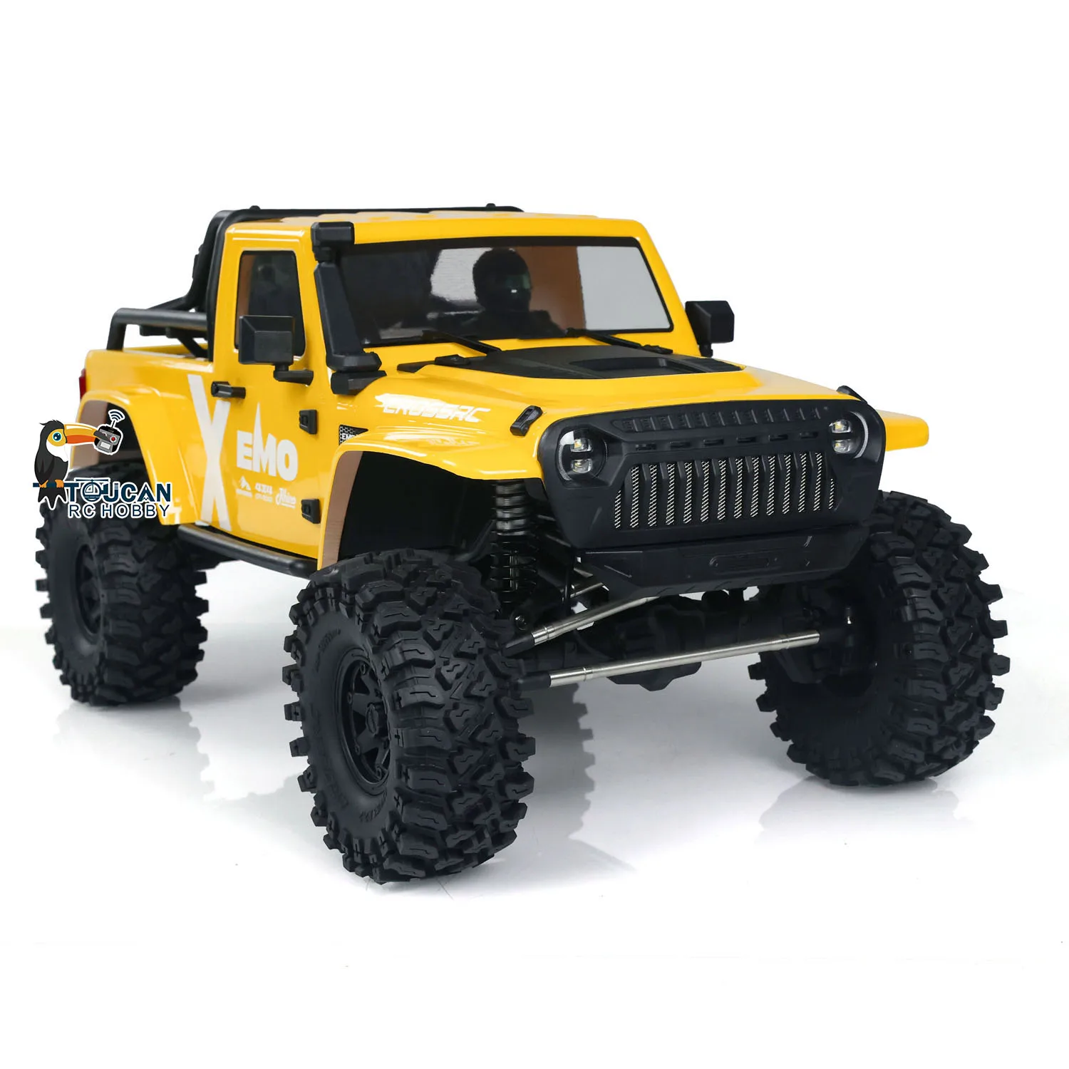 1/8 4X4 CROSSRC RC Car Crawler EMO X Climbing Car Remote Control Off-road Vehicles Model 2-speed Transmission Toys TH22419 - Image 6