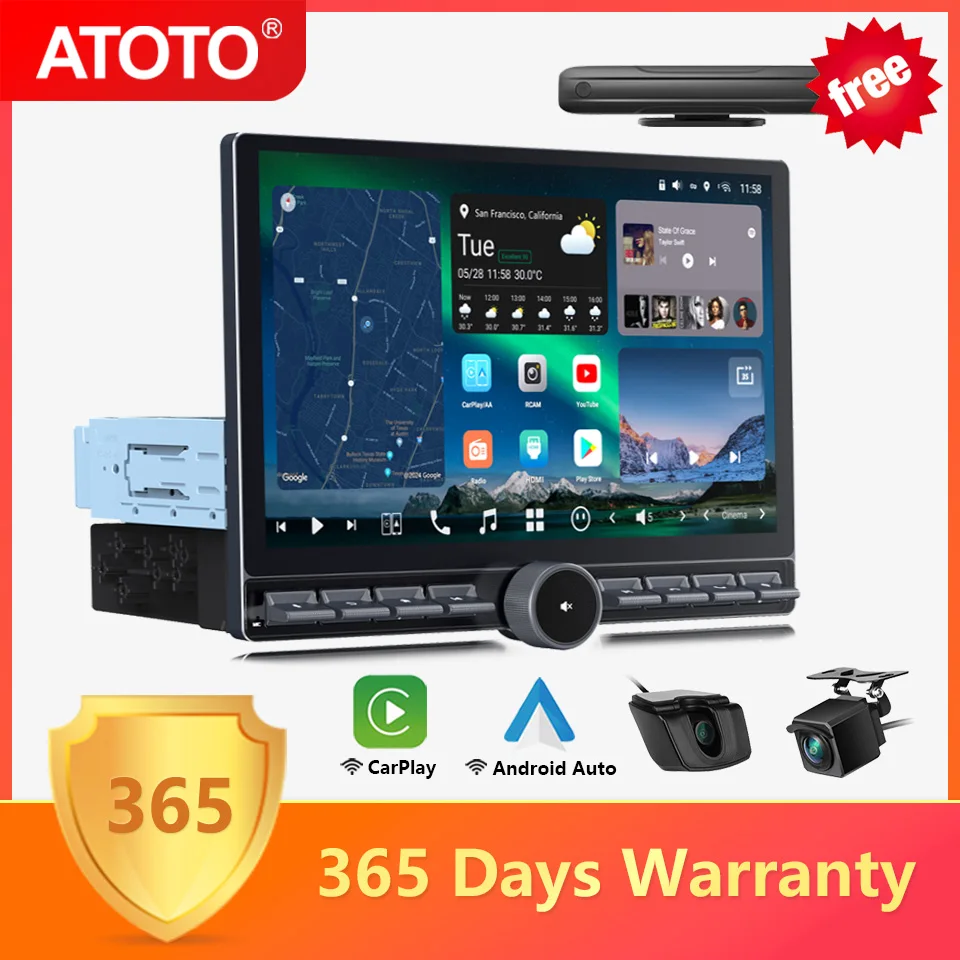 Android Auto Deutsch: Der ultimative Test des ATOTO X10 12,95-Zoll-Car-Multimedia-Players