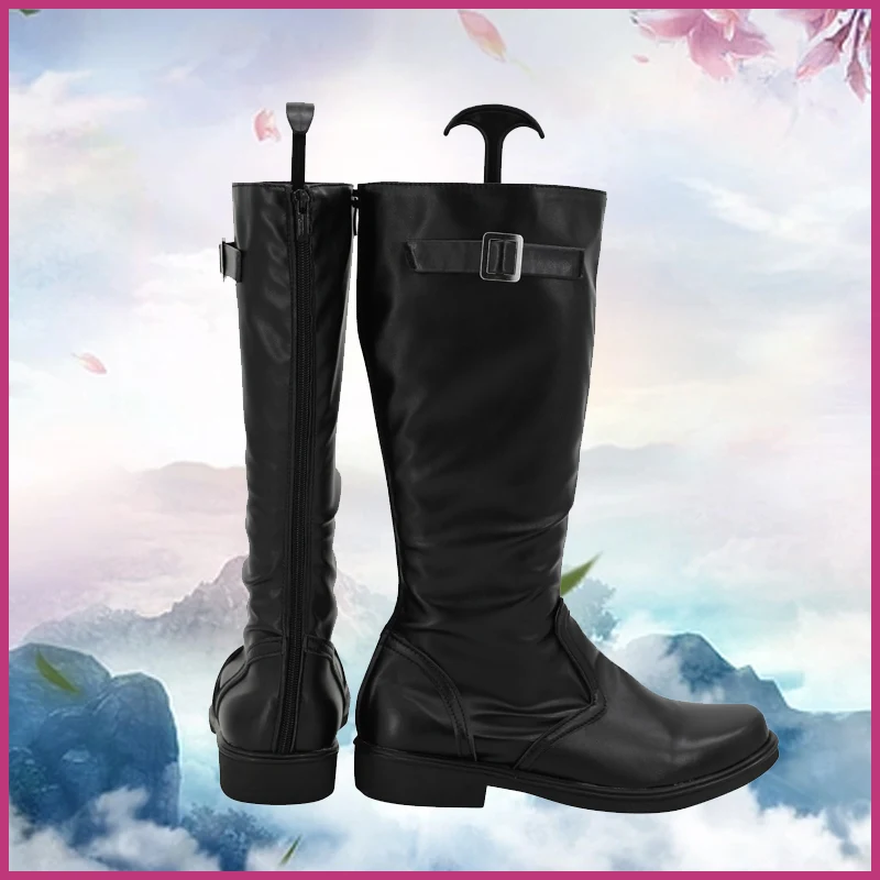 أحذية TIE Fighter Pilot Cosplay باللون الأسود للرجال والنساء