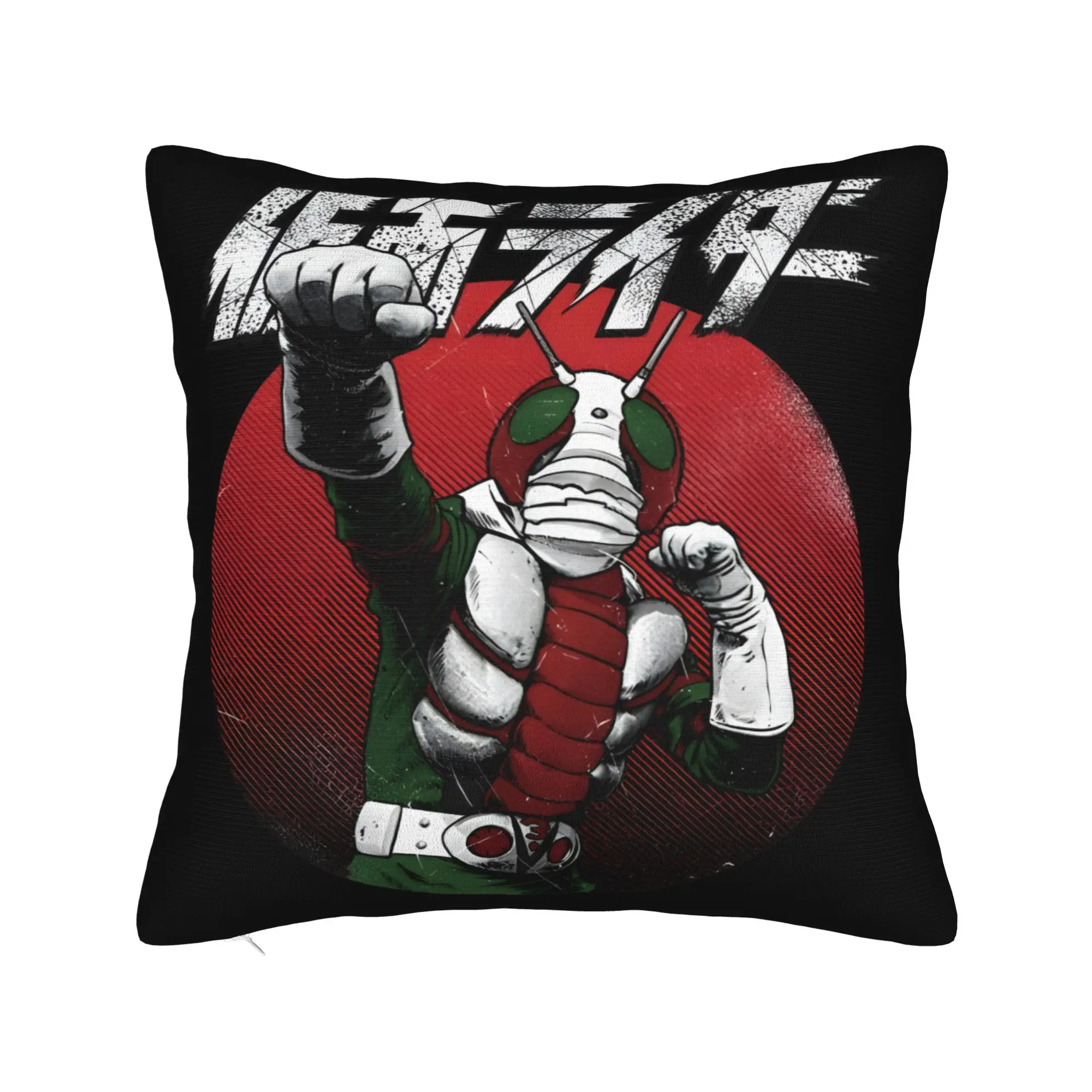 Kamen Riders Pillow Case  Comfy Pillow Cover Cute Funny Pillowcases For Couch Sofa Bedroom