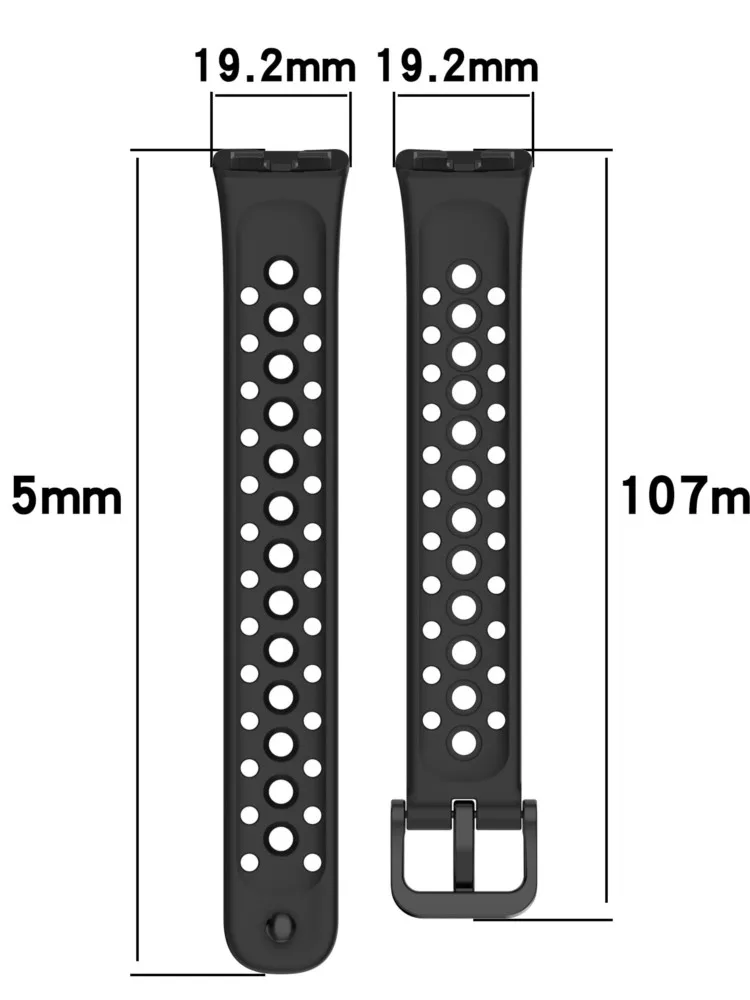 Дышащие силиконовые ремешки для Huawei Band 9/9NFC, аксессуары для ремешков, сменный спортивный браслет correa для Huawei Bands 8/8NFC