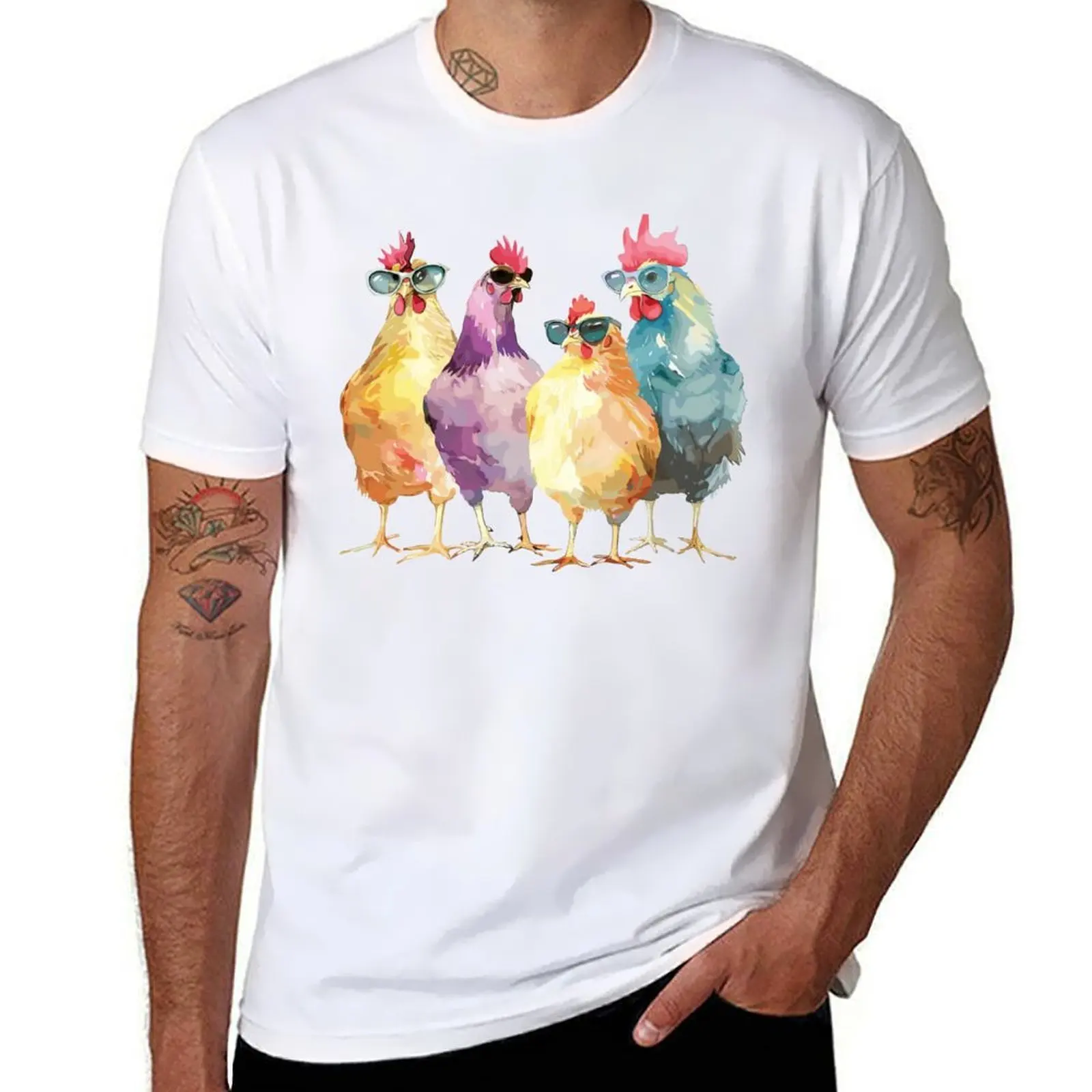

Cool Chicks T-Shirt t shirts for man cotton anime tshirt T-Shirt