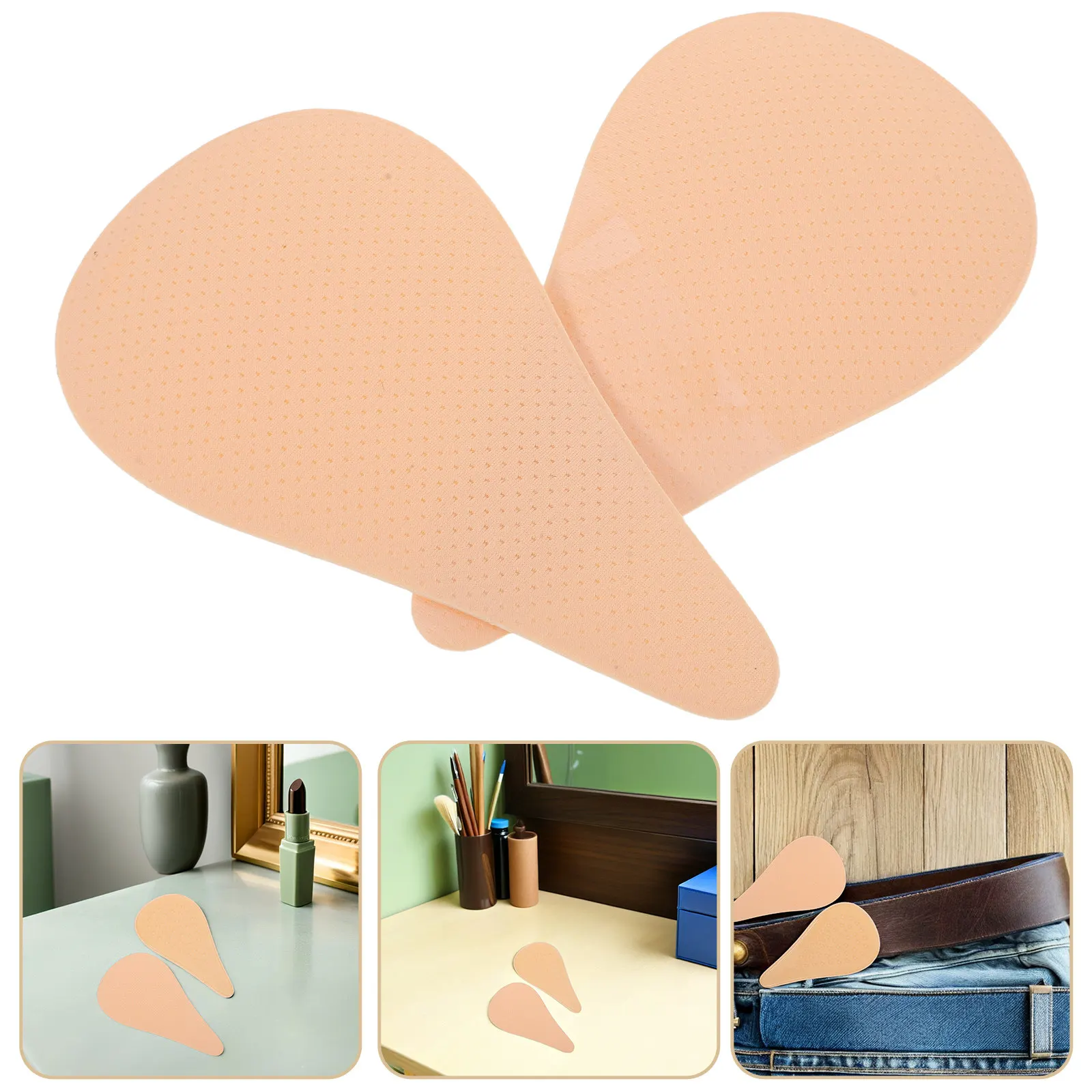 

2Pcs Invisible Silicone Private Pads for Women Waterproof Breathable Self Adhesive Swimming Period Protection Sensitive Skin
