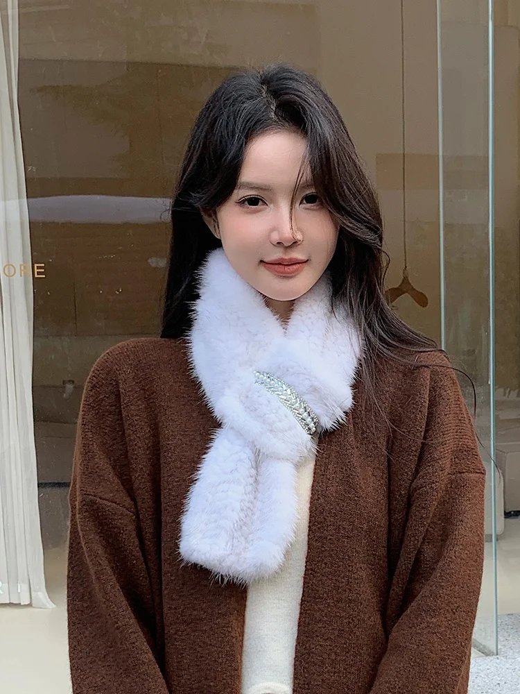 Echarpe-en-vison-double-face-pour-femme-col-en-fourrure-chaud-chauffe-eau-coreen-long-rectangulaire-accessoires-de-visage-automne-hiver