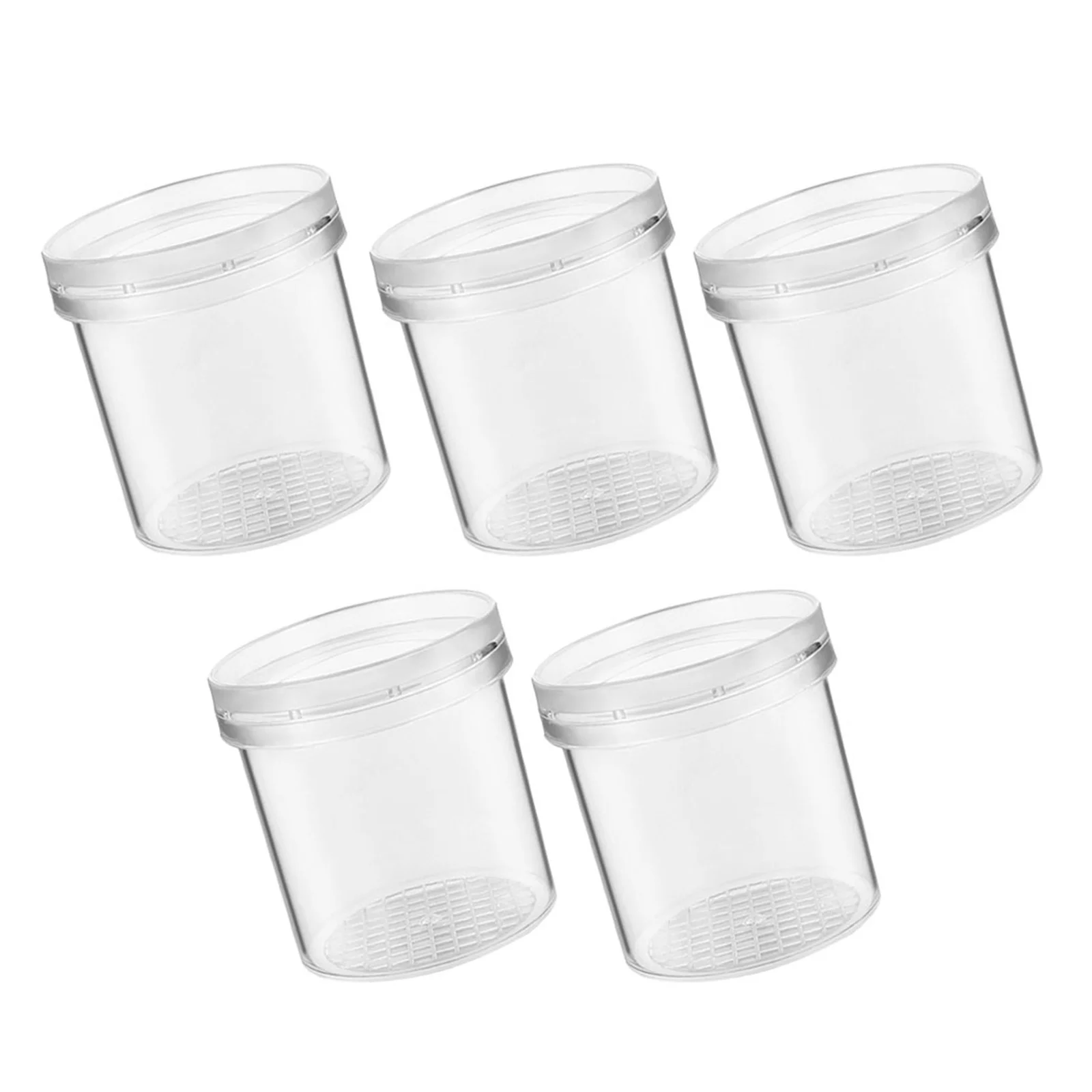 

5pcs Insect Observation Cup Magnifier Box For Kids Science Bug Catcher With Air Holes Measuring Grid