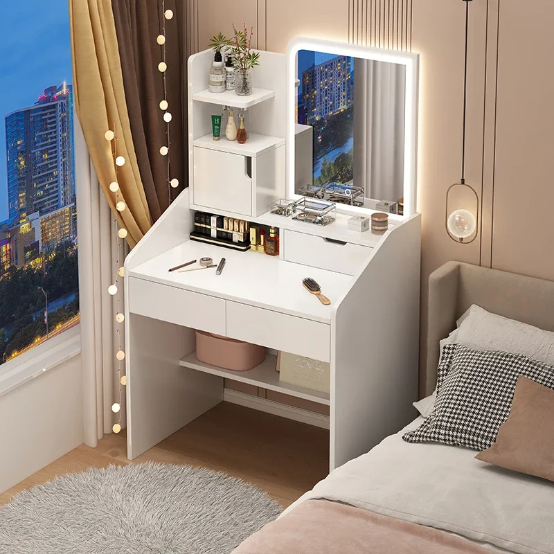 

Small apartment dresser bedroom simple modern dressing table mini bedside table dressing table one