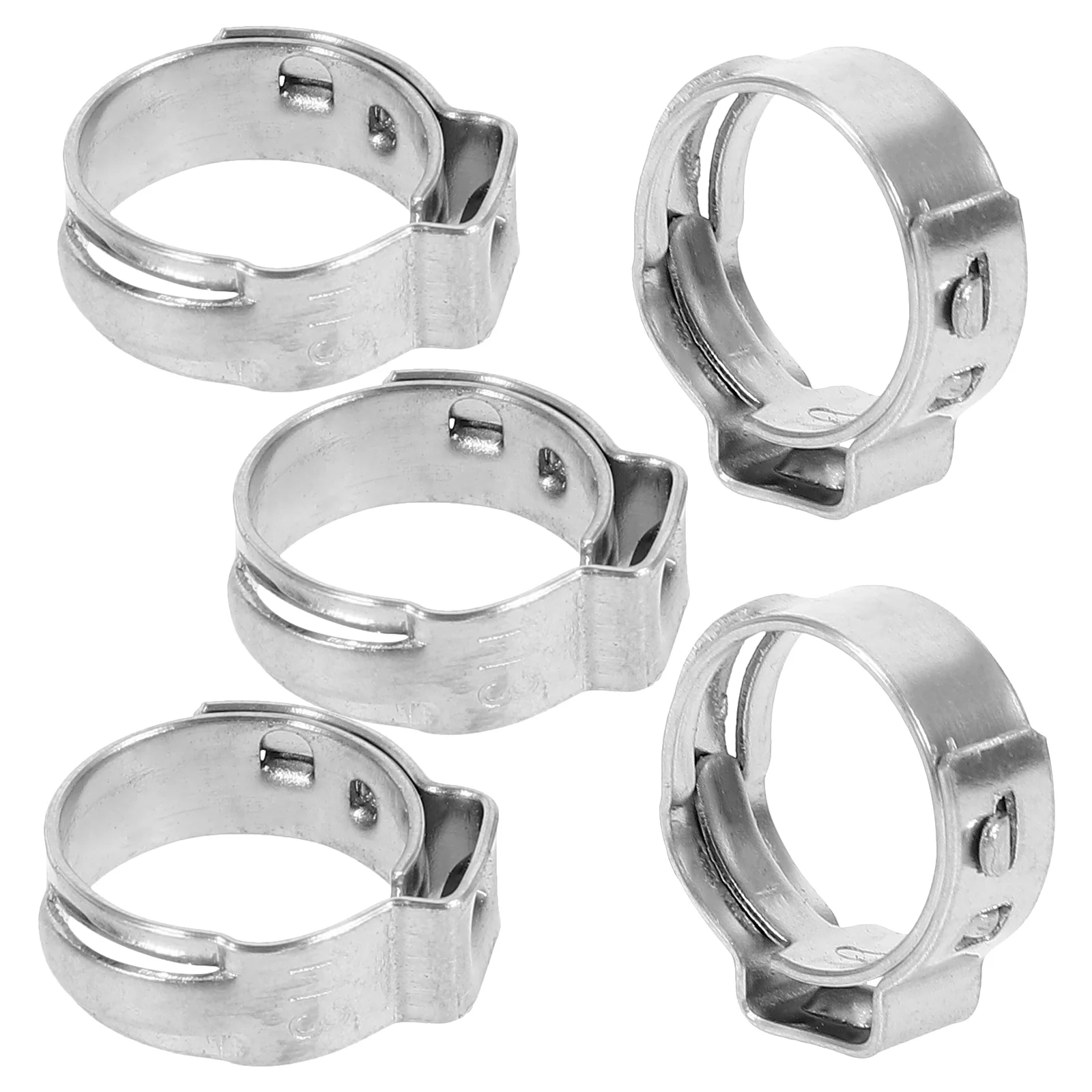 50 Pcs Stainless Steel Connector Pipe Clamp Fitting Tools 140X130X045CM 3/4 Pex Clamps