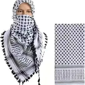 الرجال عمامة عربية عرقية ملابس الجاكار دبي الشرق الأوسط المملكة العربية السعودية الصانع بالجملة عبر الحدود وشاح دافئ أفضل 8 عمامة رجالية عربية مبيعا - رقم 8