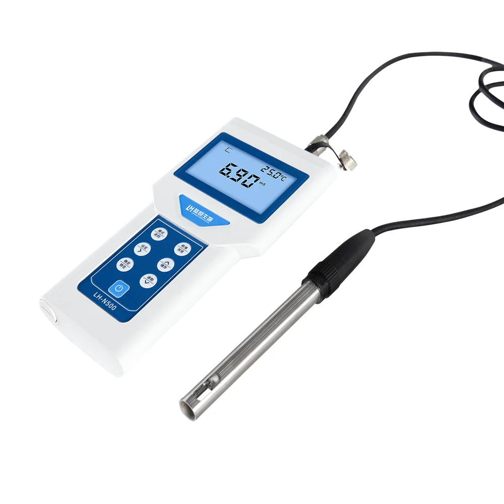 

Handheld EC Tester Automatic Range Switching -10.0℃-110.0℃ Range Sewage Disposal Use