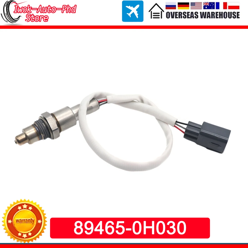 

Новый 89465-0H030 датчик соотношения воздуха и топлива Лямбда кислорода O2 для TOYOTA YARIS P13 AYGO B4 894650H030 89465 0H030
