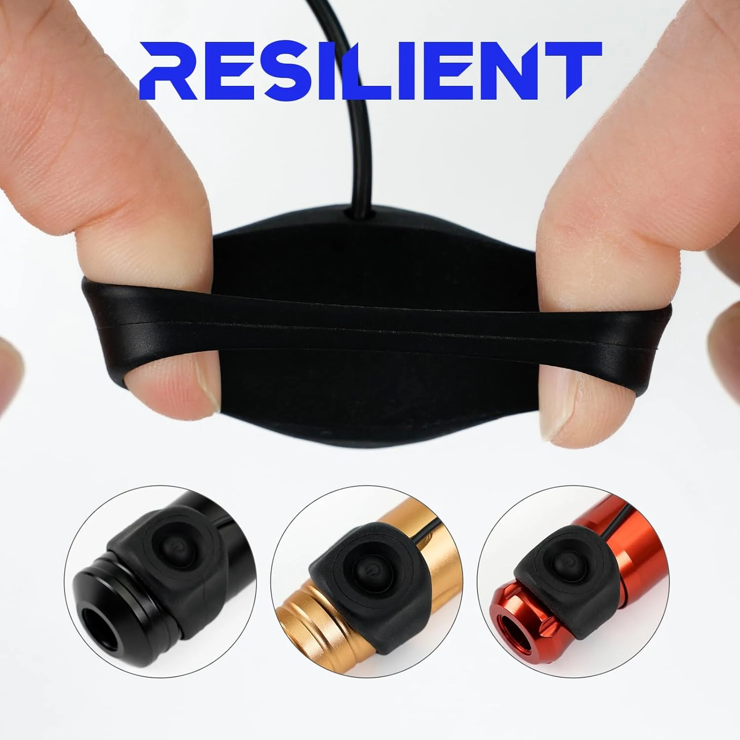 مصدر طاقة بطارية الوشم اللاسلكية لآلة قلم الوشم مقبس RCA اللاسلكي بواسطة شاشة الوشم الرقمية الصغيرة خفيفة الوزن #4