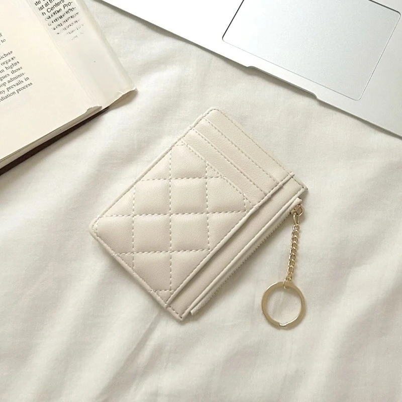 2026 Luxury Design Wallets for Women Multi-Function Card Holder PU Leather Female Small Card Bag Short Women's Purse