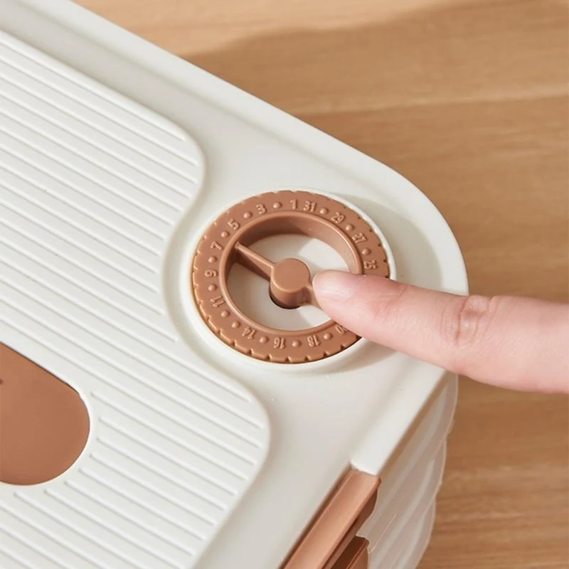 Multi-layer Dumpling Storage Box with Lid Kitchen Vegetable Crisp