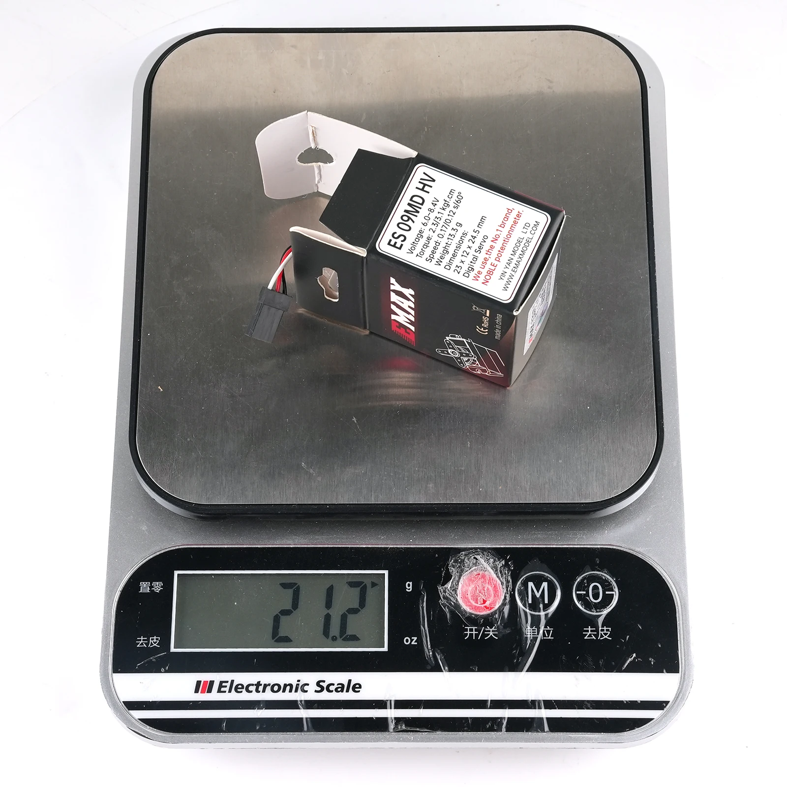 Emax ES09MD HV 6-8.4V tout usage haute tension engrenage métallique servo numérique pour hélicoptères RC UAV avion camion bateau pièces de voiture