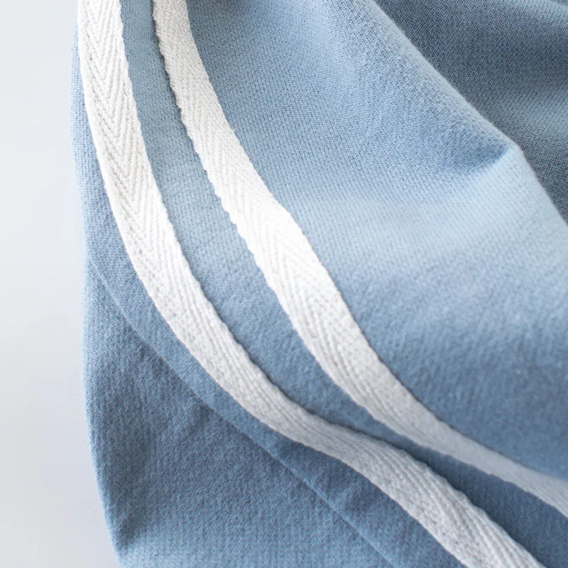 2-8T Toddler Kid Baby Boys Girls Clothes Cotton Striped Pants Casual Plain Loose Bottom Infant Clothing Fall Childrens Trousers