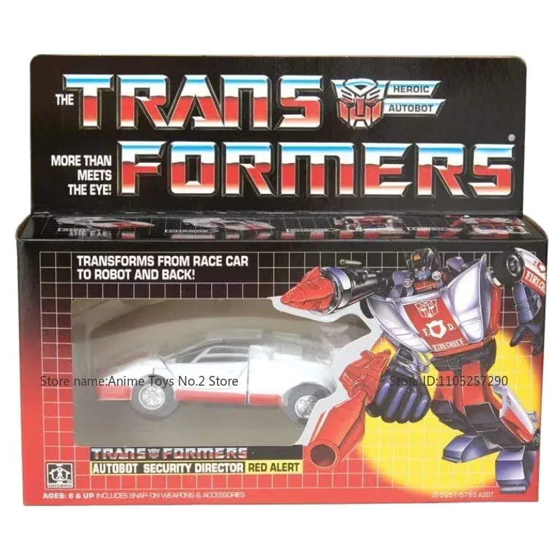 Transformerend speelgoed Robot Movie Studio Series G1 KO Red Alert Action Doll Verjaardagscadeau Model Collectible Originele doos Trendy cadeau
