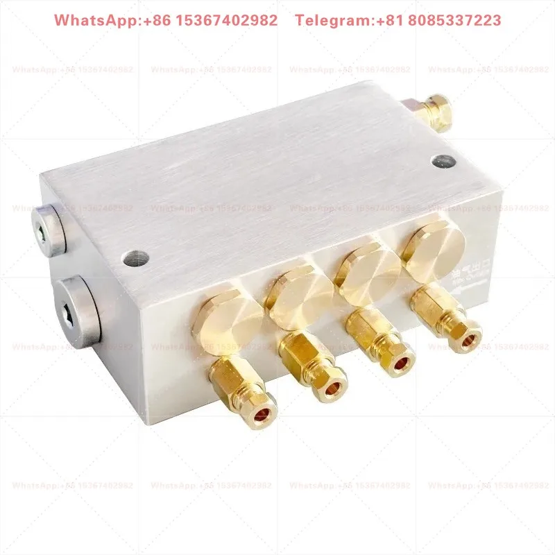 MIX-S Oil-gas Mixing Distribution Valve, Replacement Dispensing Component for Centralized Lubrication System