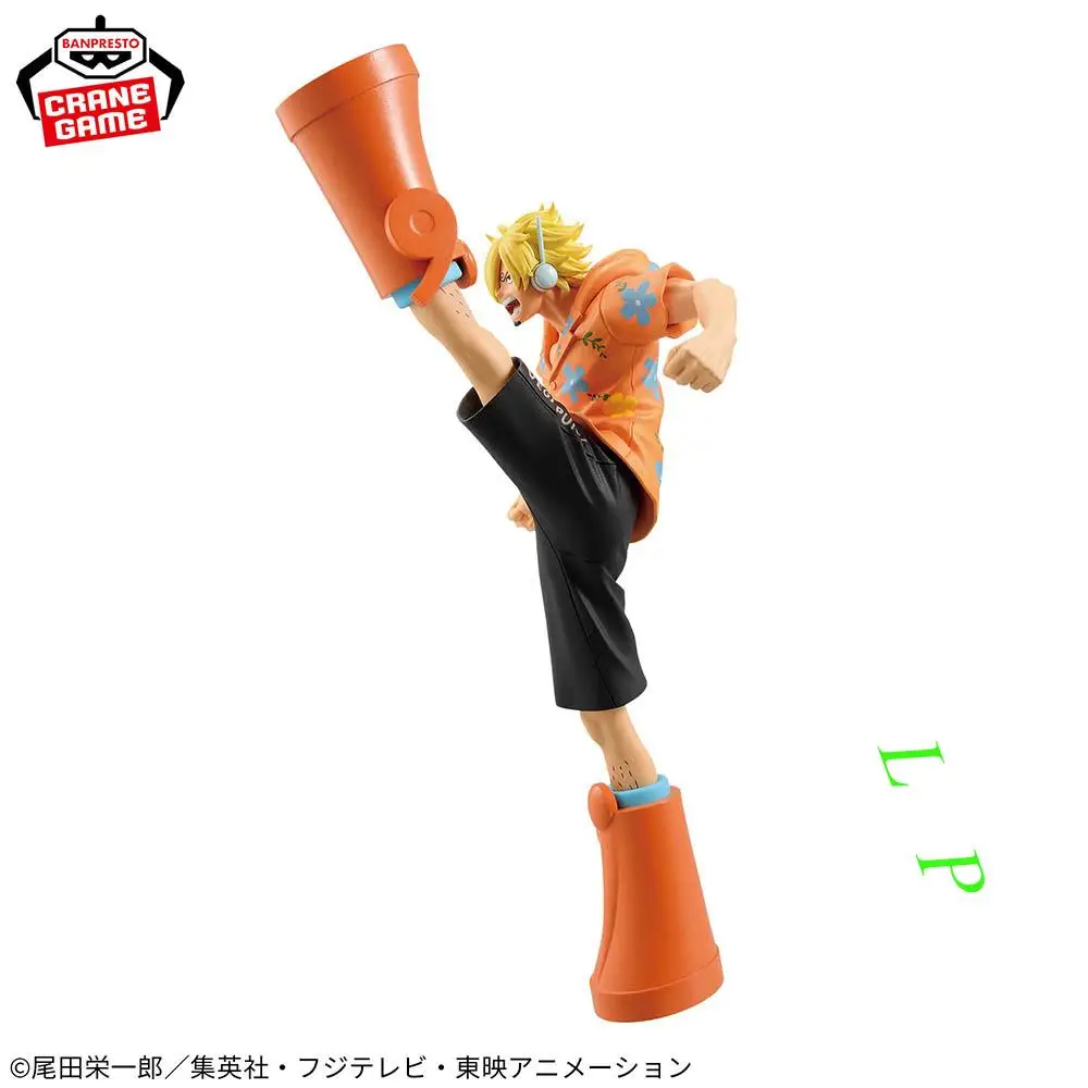 Banpresto BANDAI In Stock Original ONE PIECE Sanji BATTLE RECORD COLLECTION Anime Figure Model Genuine Boxed Toy