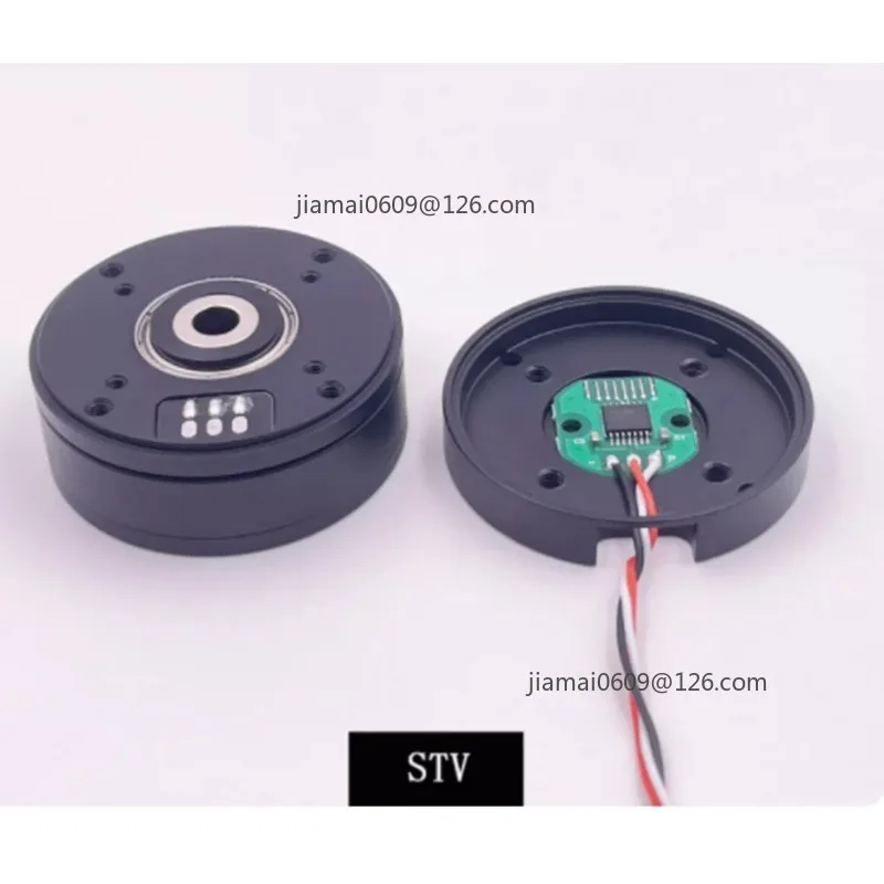 Micro Hollow Shaft Brushless Gimbal DC Motor Built In Slip Ring Magnetic Encoder Disk PTZ Camera Single Axis Motor