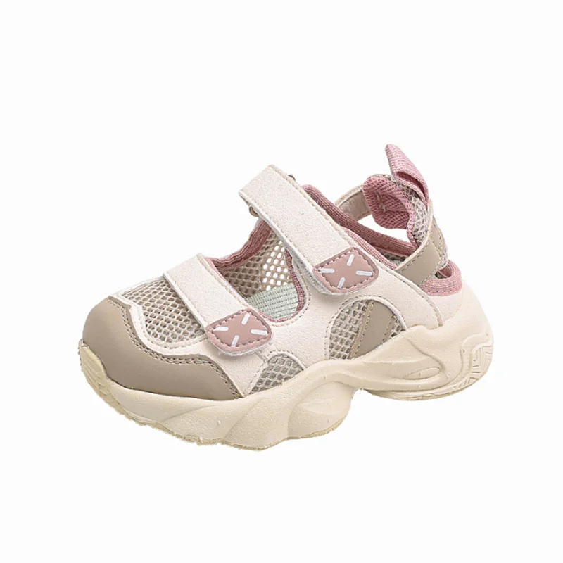 Neue Sommer Kinderschuhe Mesh atmungsaktive Kinder Sportschuhe weiche Sohle rutsch feste Mode Kleinkind Mädchen Jungen Sandalen Strand