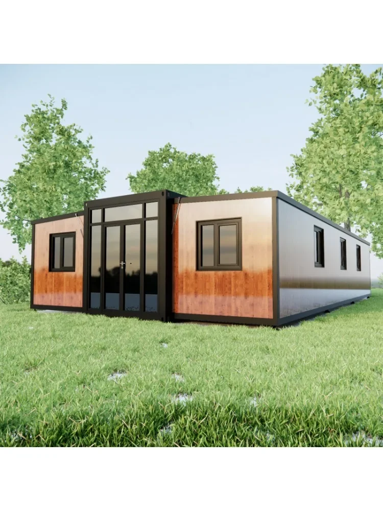 Best Selling Expandable Container House Villa Casa Prefabricada Tiny House 2 Bedroom for New Zeland Prefab House To Live In