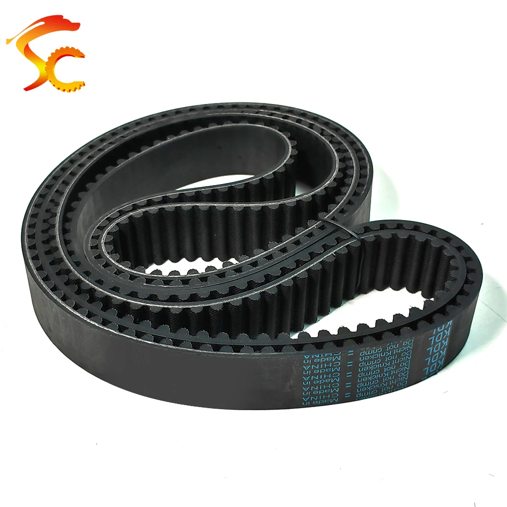 High Quality 8M-1392/1400/1408/1416/1424mm Synchronous Belt Width 20/25/30/40mm Closed loop Timing Belt