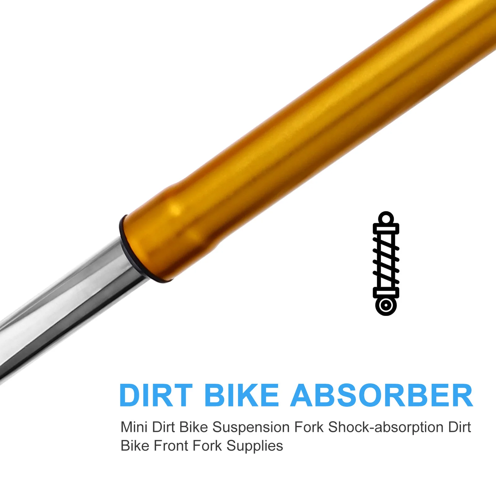 

Durable Dirt Bike Front Fork Shock Absorption Suspension Fork Easy Install Replacement Dirt Bike Absorber Motorcycle Rear Shock