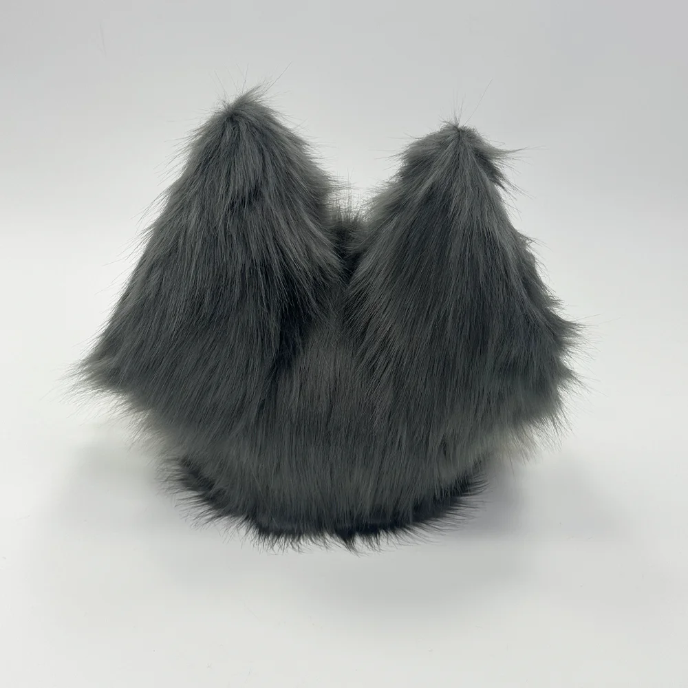 Fursuits رئيس الحيوان رئيس القط فروي رئيس لطيف الكلب رئيس هالوين لعب الأدوار زي تأثيري أقنعة المعرض الهزلي