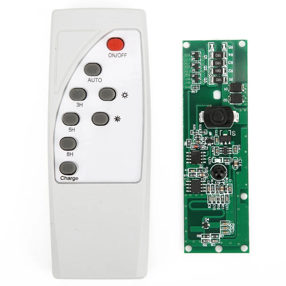 E9 Solar Circuit Board Light Controlled Radar Human Body Induction +Remote Control 3.2V 3.7V Solar Light Circuit Control Board