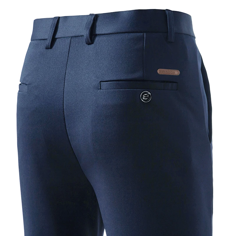 Herren Smart Casual Hosen Dehnbare Leichte Schnelltrocknende Atmungsaktive Freizeithosen Lässige Arbeitshosen für Männer