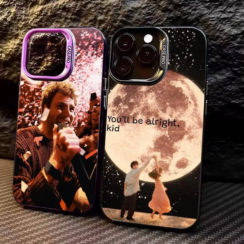 

A-Alex W-Warren Phone Case For iPhone 17,16,15,14,13,12,11 Plus,Pro Max,Colored Silver Phone Case