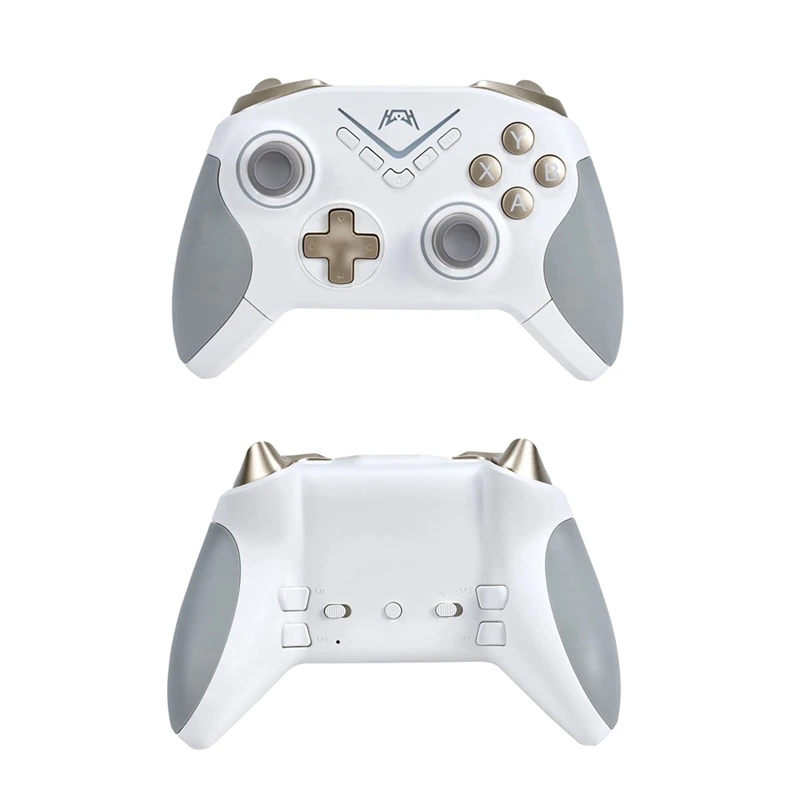 

A04R Gamepad Wireless Gaming Controller with Colorful RGB Light Hall Linear Trigger Bluetooth Controller for Switch,PC,A