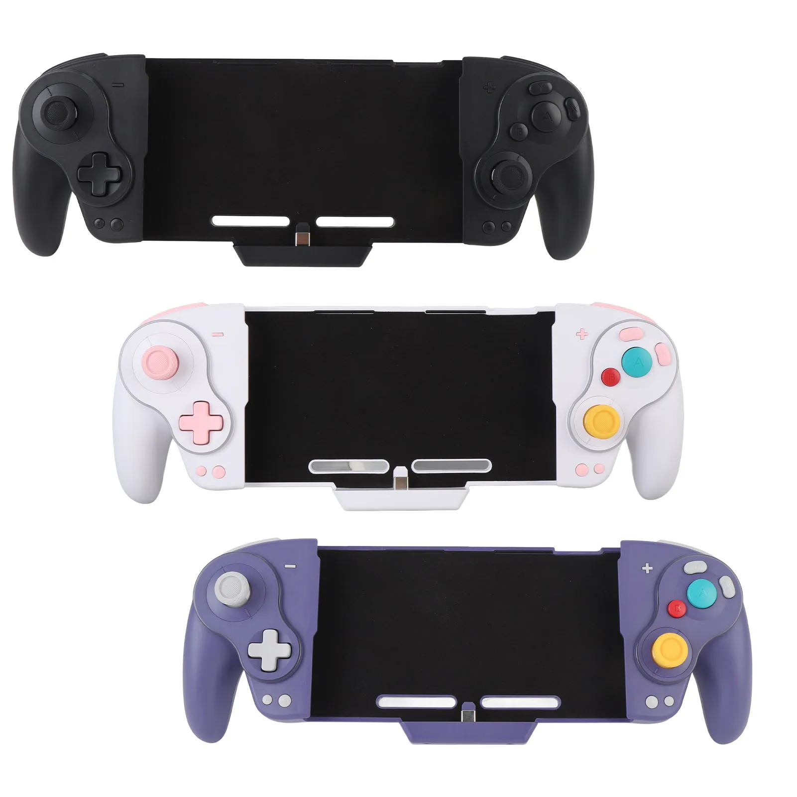 

Wireless One Piece Joypad RGB Lights Six Somatosensory Mechanical Keys One Piece Joypad Controller Programming for Switch