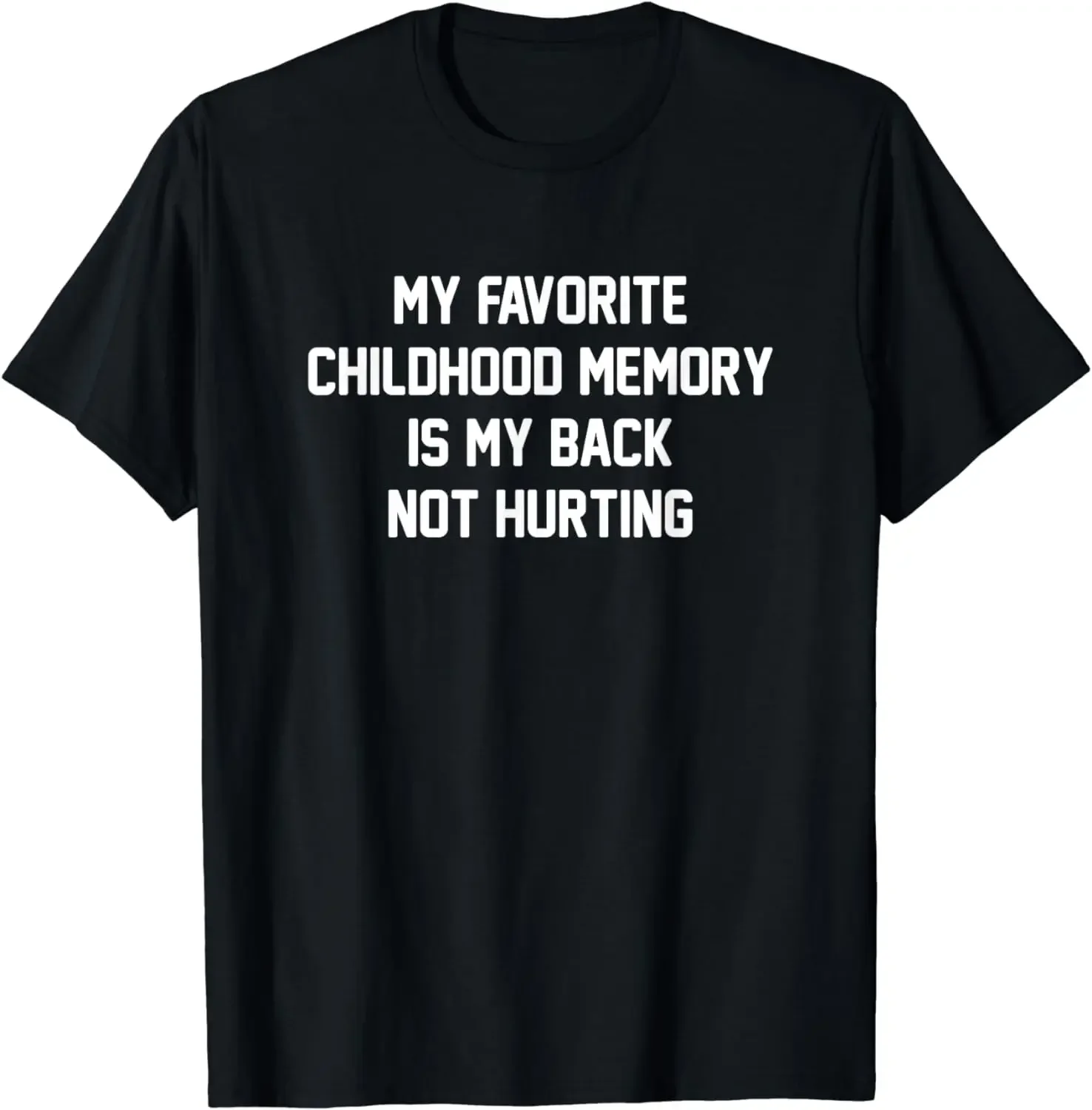 Funny Old Man Old Woman Birthday Back Not Hurting T-Shirt Graphic T Shirts Men Clothing Tops Camisetas Streetwear