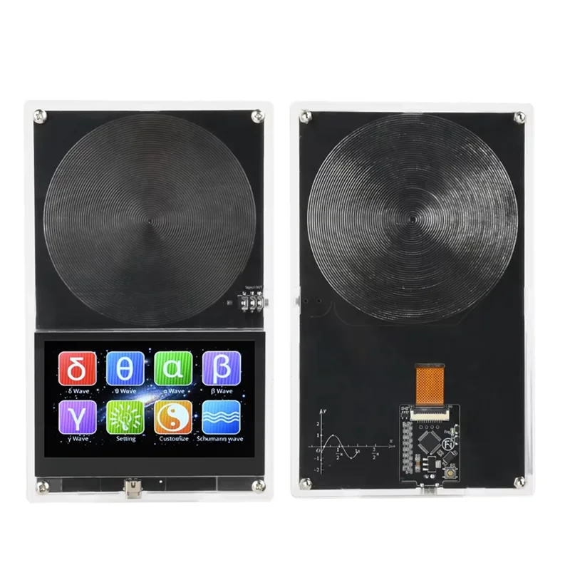 FFYY-Risonador de áudio de frequência ajustável 0,01-99999Hz DC 5V Gerador de ressonância de onda Schumann