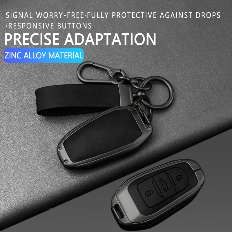 Smart Remote Key Case Cover Shell Protective Car Accessories For Peugeot 206 207 208 301 308 407 508 2008 3008 5008 view 4