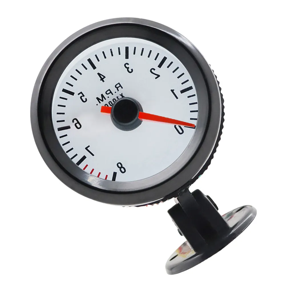 

Automotive Tachometer 0-8000rpm Car Speedometer Accurate Engine Performance Monitor Versatile Use Meter Boat Car Speedometer