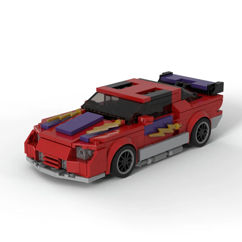 

421 шт. MOC MASKes Thunderhawk 8wide модульный автомобиль диорама модель строительные блоки дисплей коллекционер творческий подарочный набор