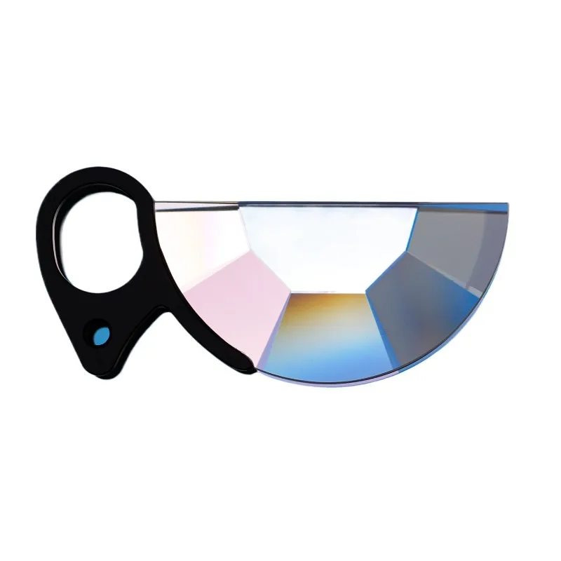 For Handheld Semi-Circle Kaleidoscope Special Effect Filter 79/100/150mm DSLR Camera Photography Accessories
