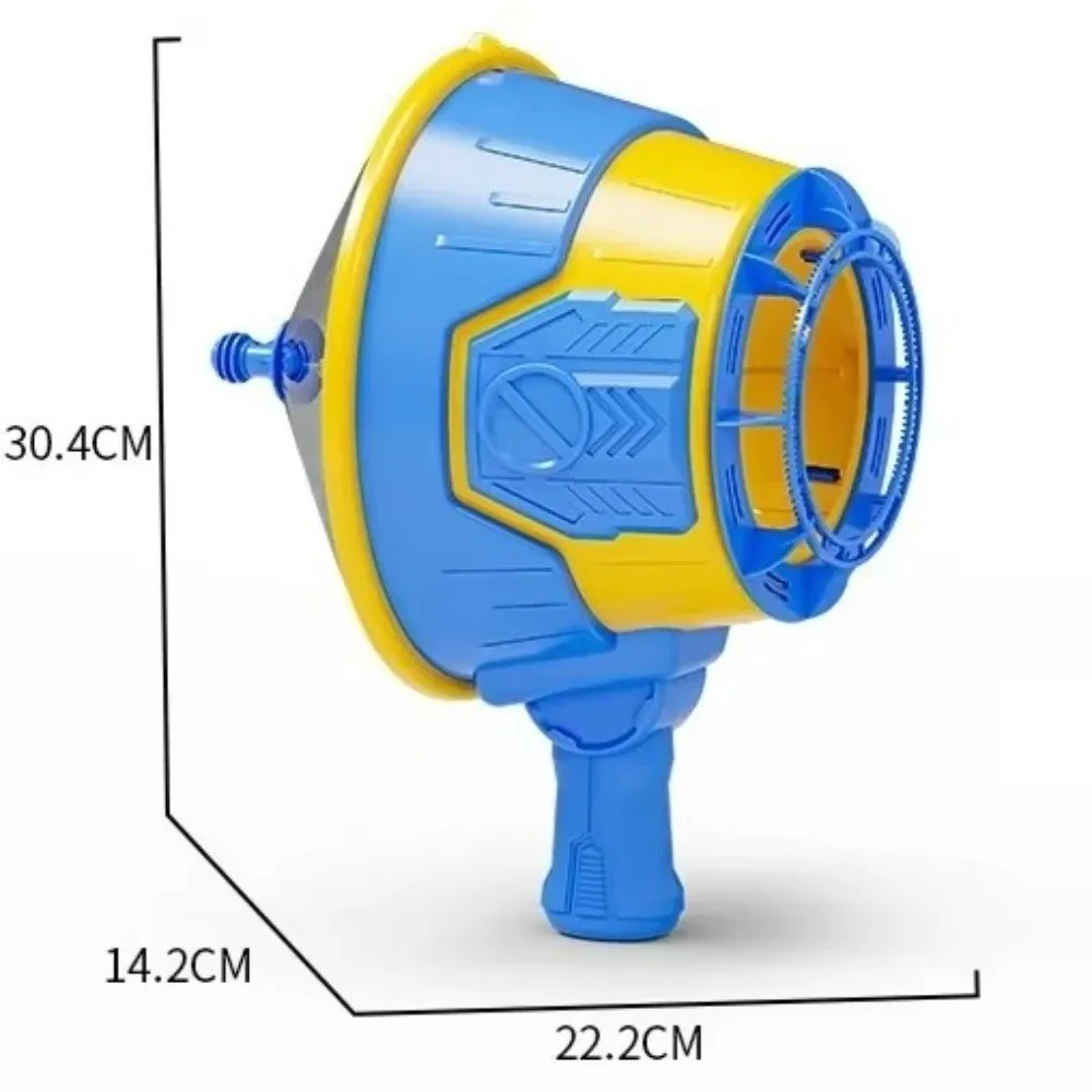 เครื่องเป่าฟองสบู่แบบมือถือ ฟองต่อเนื่อง สร้างสรรค์ รูพรุน หลายรู เครื่องเป่าฟองสบู่แบบอินเทอร์แอคทีฟ เครื่องทำฟองสบู่สำหรับเล่นกลางแจ้ง