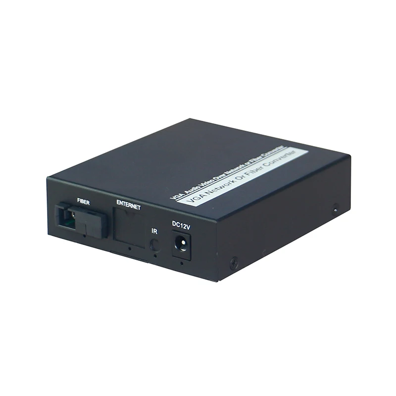 VGA KVM Extender Fiber Optic Converter VGA USB Mouse And Keyboard Audio KVM Extender Single Mode Fiber 20KM