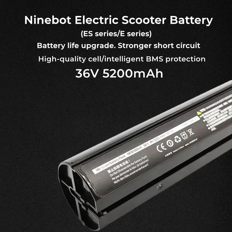 Original Ninebot ES1 ES2 ES3 ES4 E22 E25 5200mAh Inner Battery Assembly For Ninebot Scooter ES1 ES2 ES3  Smart Electric Scooter