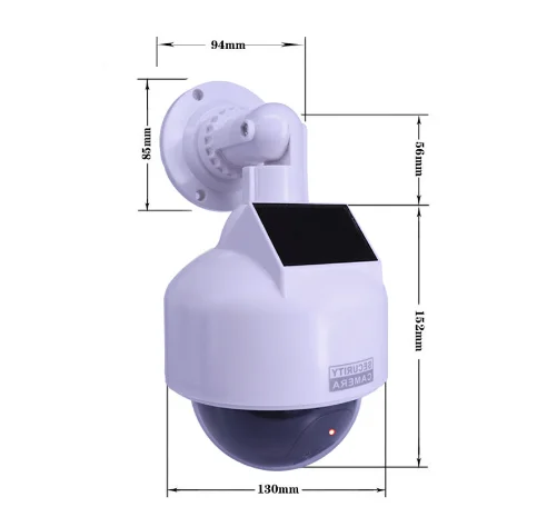 Fake Surveillance Solar High-Speed Ball with Fake Monitor Artificial Camera Fake Camera Fake Monitor Fake Camera High-Speed Ball Model