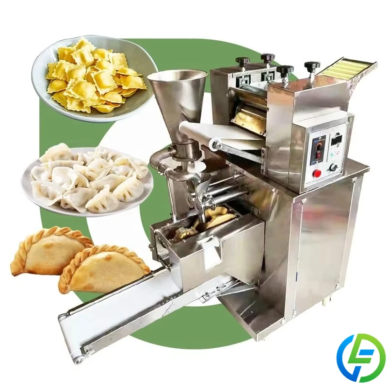 

Customized Pastry Ravioli Price Fully Automatic Momo Maquina De Para Hacer Big Empanada Samosa Make Dumpling Machine